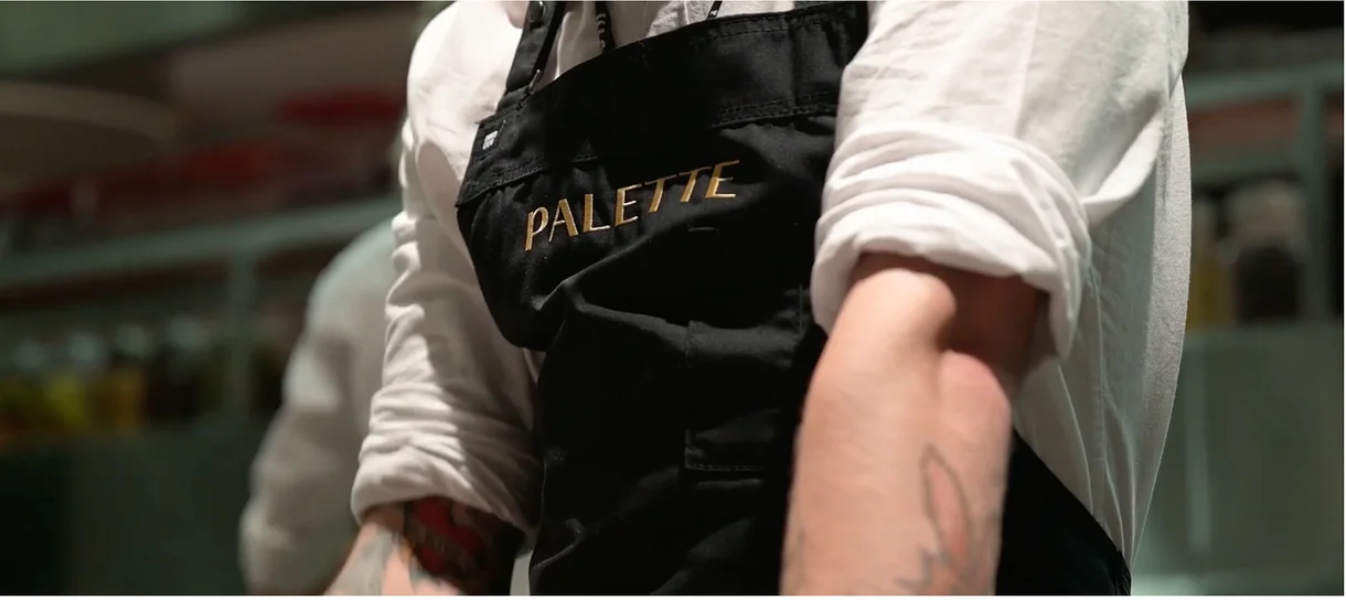 Plate of food at Palette Restaurant