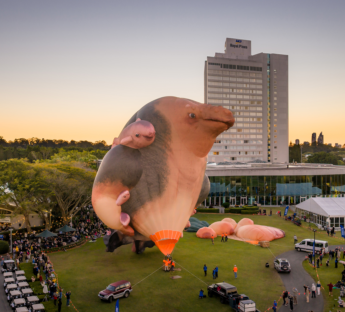 Sky Whale at BLEACH* Festival